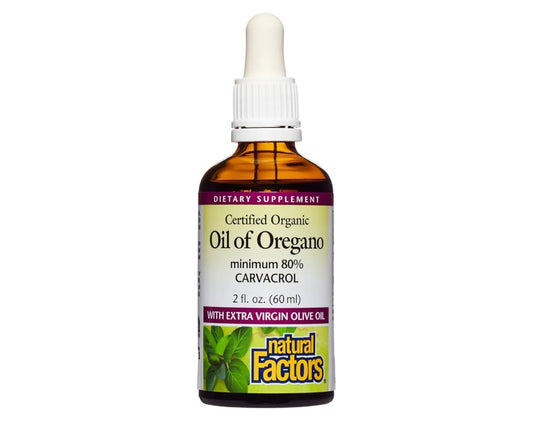 Natural Factors Certified Organic Oil of Oregano